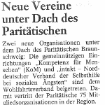  Braunschweiger Zeitung 12.12.2008 Neue Vereine unter Dach des Paritätischen  